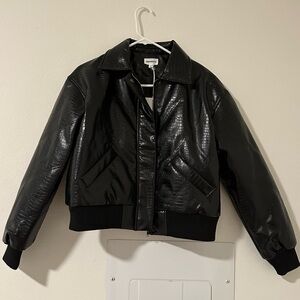 NWT revolve x Bridget bomber jacket size small